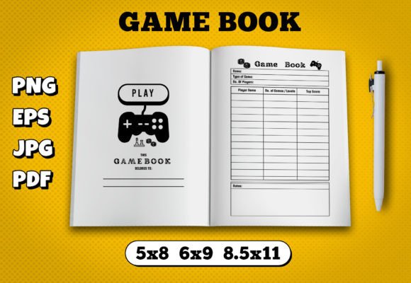 A Game Book KDP Interior for Self-Publishing Success
