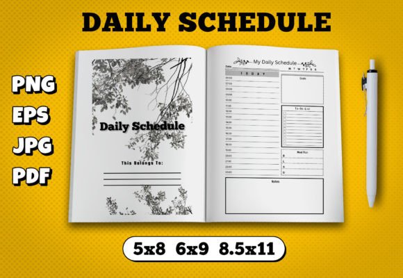 Daily Schedule Kindle Interior: A Publisher’s Essential Tool