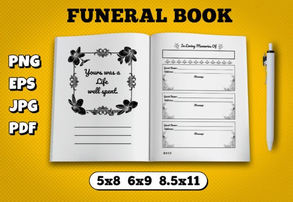 Essential Funeral Book Templates for Amazon KDP Publishing