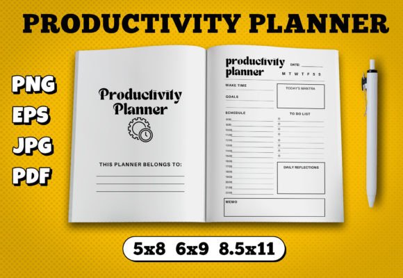 Finding the Right Productivity Planner KDP Interior for Your Self-Publishing Business