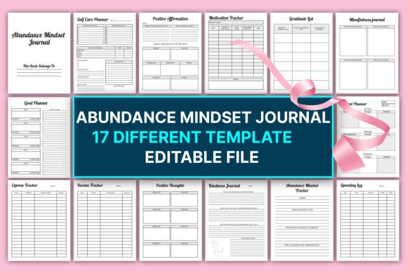 Turning Pages, Shifting Mindsets: Inside the Editable Abundance Mindset Journal