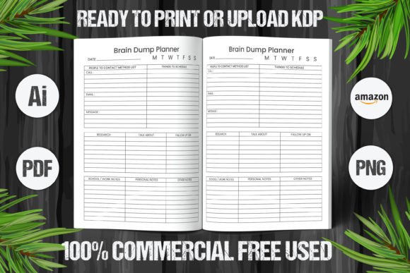 Understanding the Distinctive Features of the Brain Dump Planner 2023-2024 KDP V2