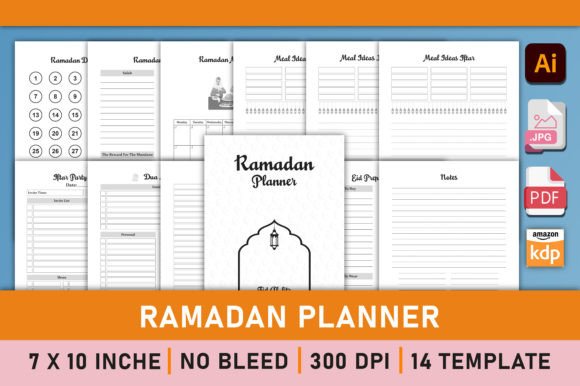 Unlocking Focus and Fulfillment: Your Guide to the Editable Ramadan Planner for KDP