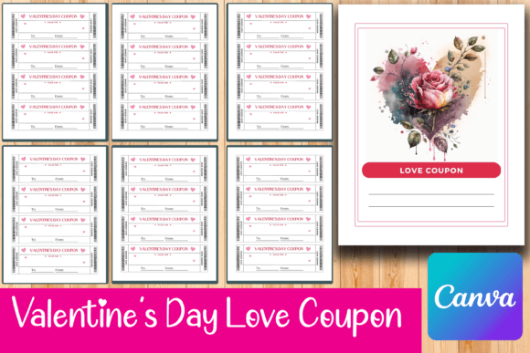 Valentineβs Day Love Coupon Canva: A Ready-to-Go KDP Interior