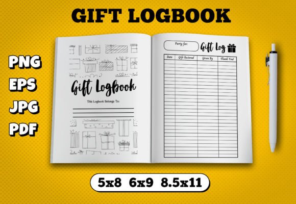 Your Perfect KDP Start: The Gift Logbook Interior Template