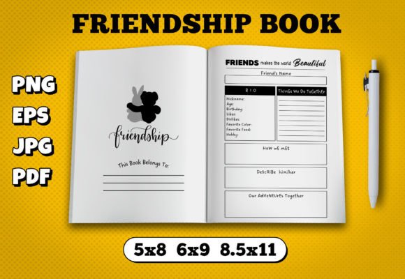 Your Publishing Partner: The Friend Book KDP Interior Template