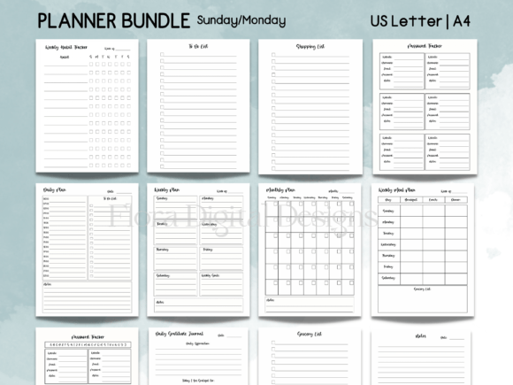 Your Year, Organized: The Versatility of a Complete Planner Bundle
